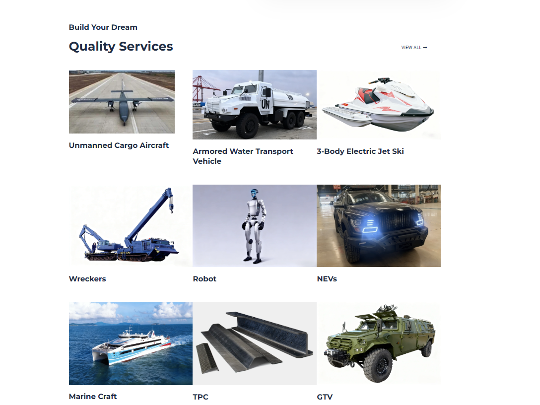 car、robots、unmanned cargo aircraft、